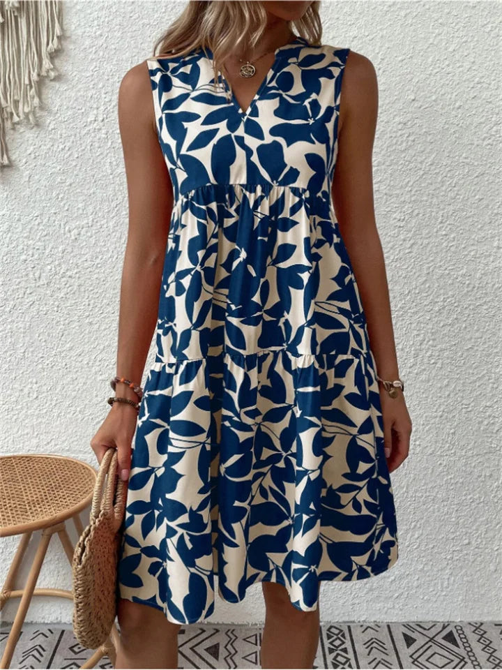 ALLEGRA™ | ROBE D'ÉTÉ À FEUILLES