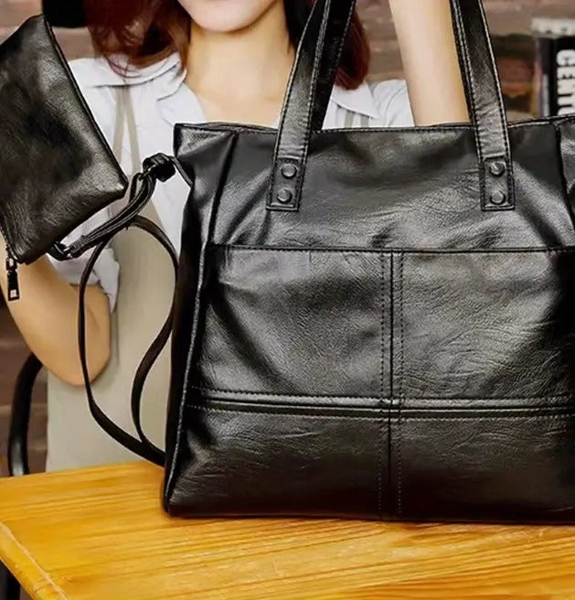 AMY™ | RETRO BAG IN VEGAN LEATHER