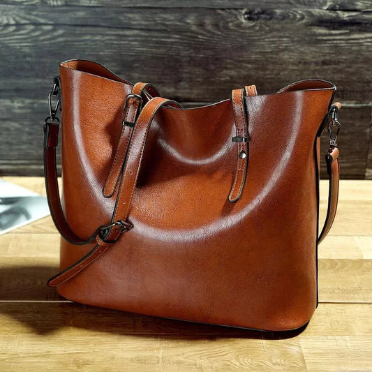 NICOLE™ | SAC À MAIN EN CUIR VINTAGE À BANDOULIÈRE