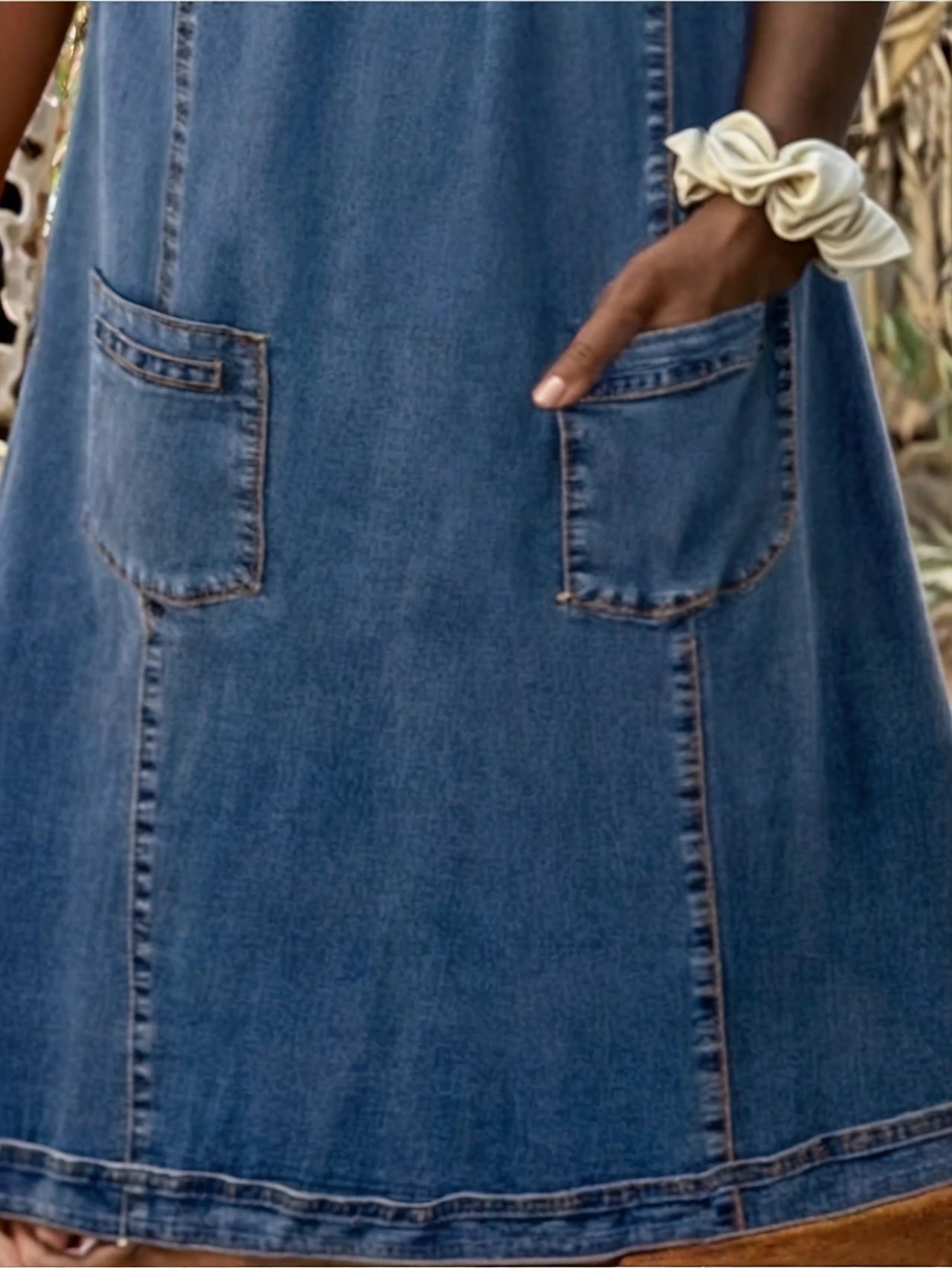 SOFIA™ | ROBE EN DENIM SOUPLE